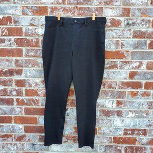 Bandolino Womens Black Bella Leggings SZ XL